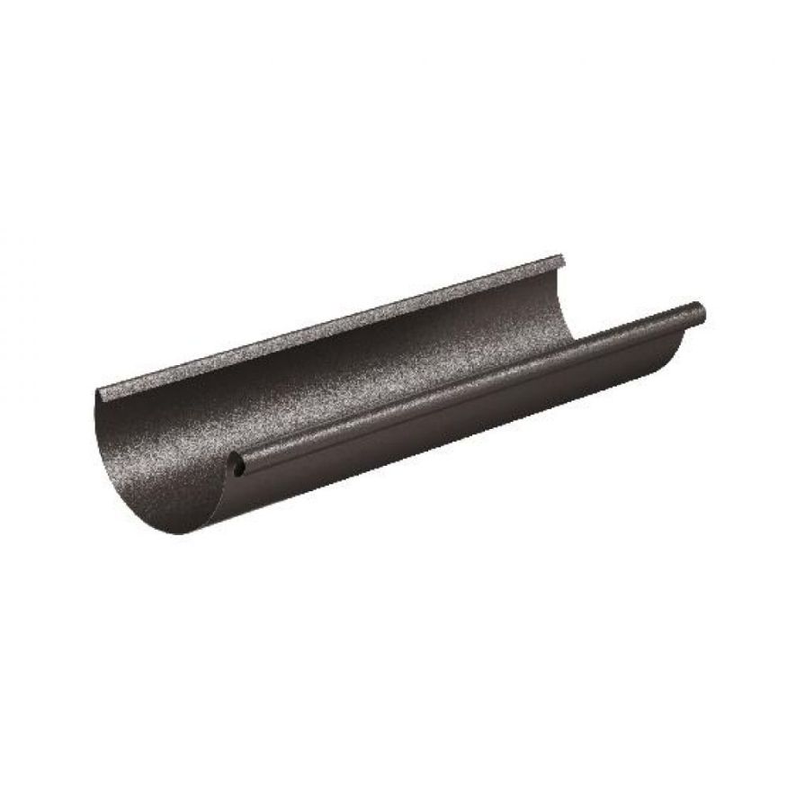 Водосточный желоб Aquasystem RR 32, тёмно-коричневый матовый, длина 3.00 м, размеры 125/90. купить в Донецке