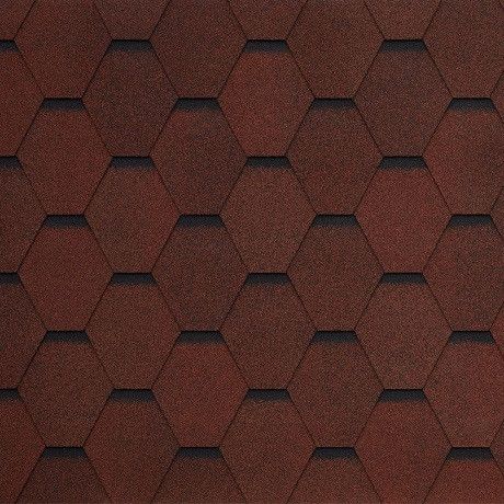Гибкая черепица Tegola GARDA rosso 409 купить в Донецке