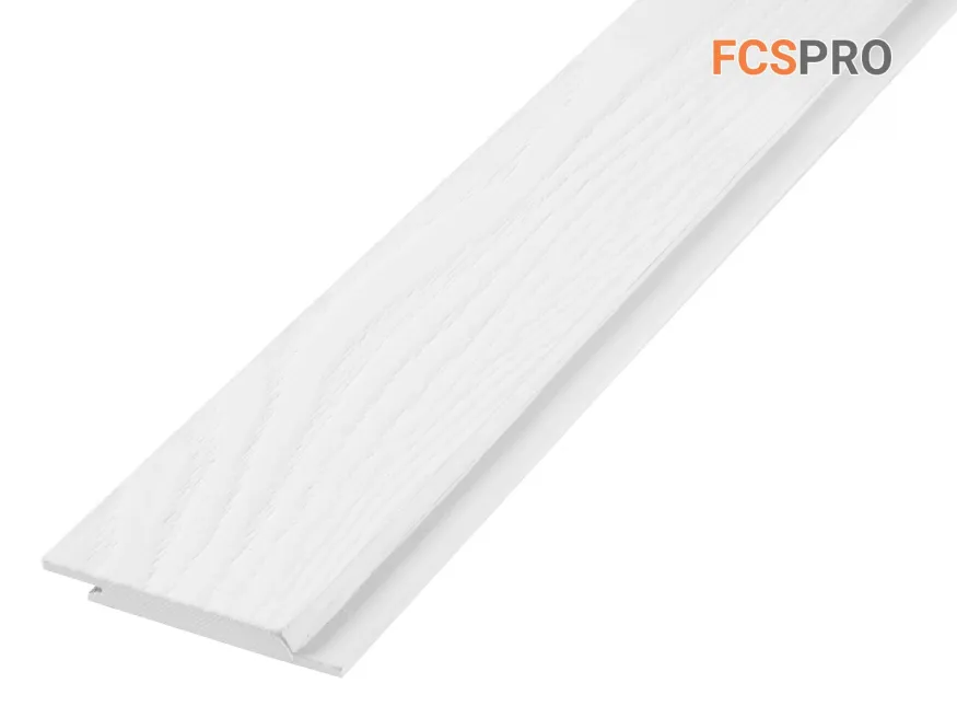 Фиброцементный сайдинг FCSPRO Click Shtil F01 (Белый минерал) купить в Донецке