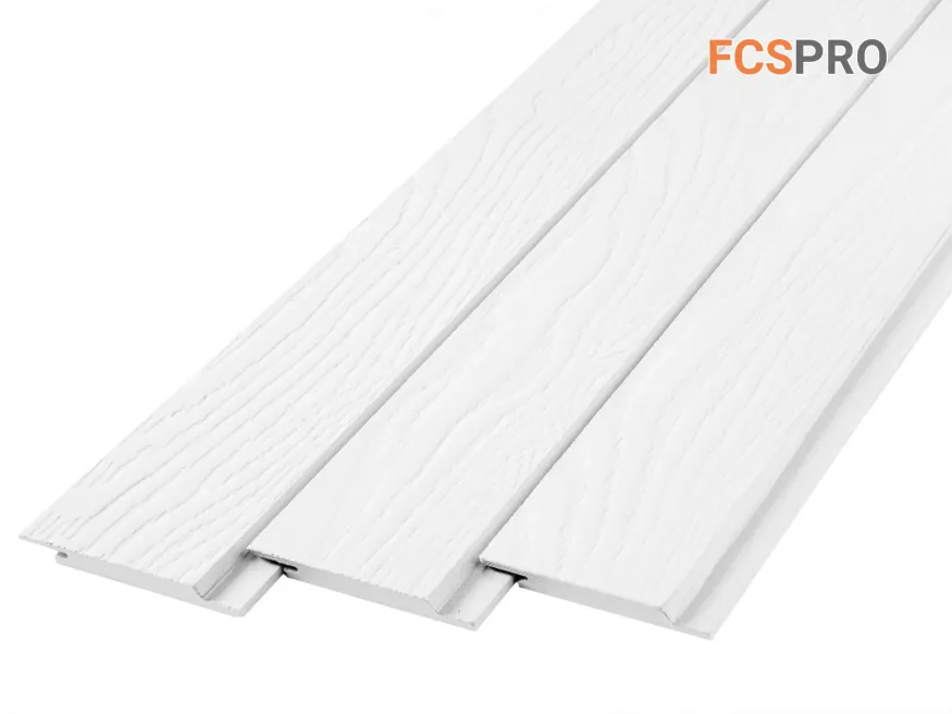 Фиброцементный сайдинг FCSPRO Click Shtil F01 (Белый минерал) купить в Донецке