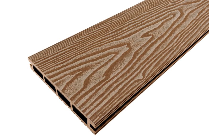 Террасная доска Holzhof, NauticPrime (Light) Esthetic Wood, Коричневый купить в Донецке