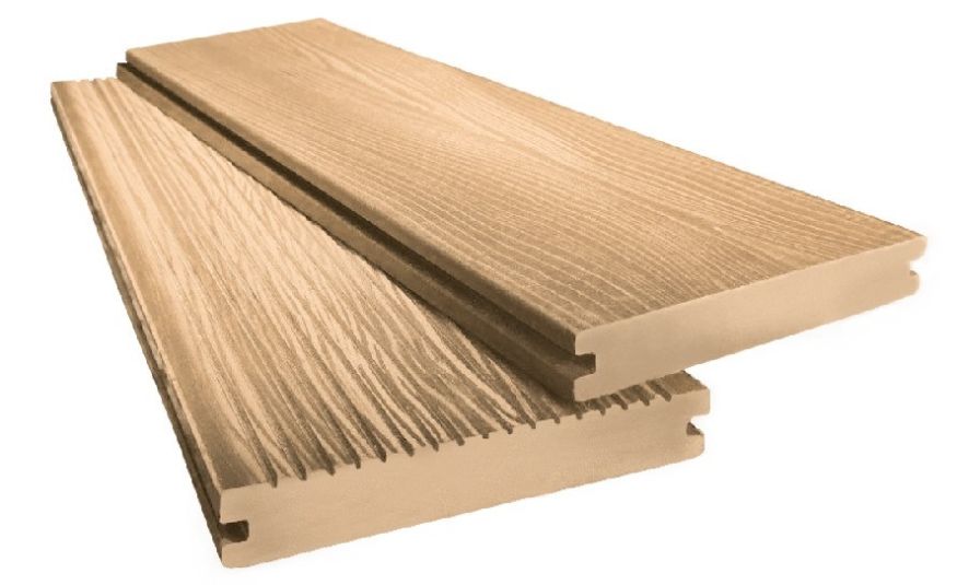 Террасная доска ДПК I-Techplast МАССИВ 3D WOOD Бронза купить в Донецке