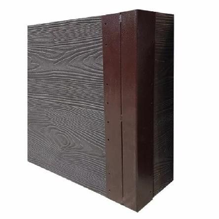 Доска для грядок NauticPrime EstheticWood 3D в цвете Венге, размер 445х35х2950 мм купить в Донецке