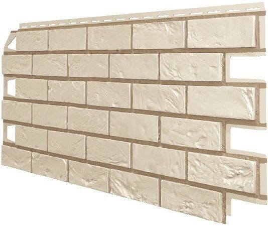 Фасадная панель VOX Vilo Brick Цвет слоновой кости купить в Донецке