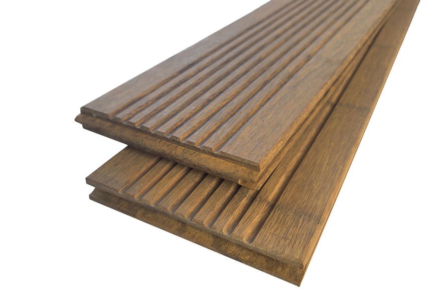 Террасная доска Holzhof, NauticPrime Бамбук / Bamboo, Натуральный купить в Донецке