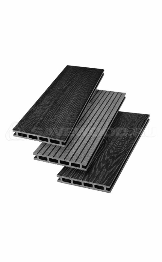 Террасная доска ДПК SaveWood, SW Carpinus (R), Черный купить в Донецке