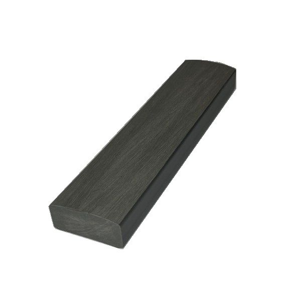 Лавочный брус Ecodecking Некст полнотелый брашированный, Графит купить в Донецке