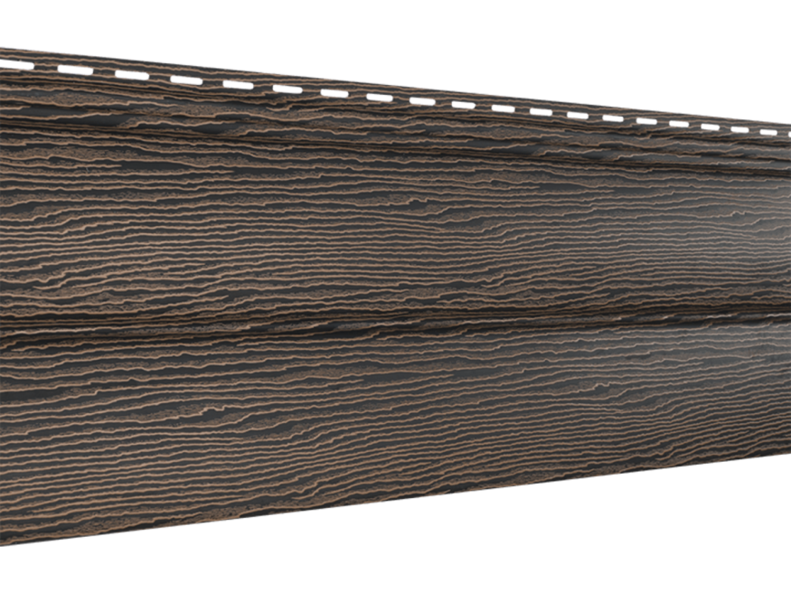 Виниловый сайдинг Ю-пласт TimberBlock Дуб, Мореный купить в Донецке