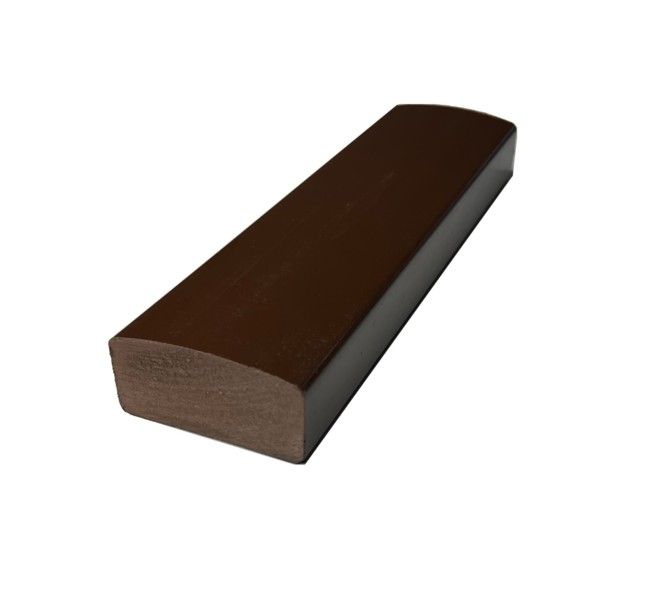 Лавочный брус Ecodecking Некст полнотелый глянцевый, Шоколад купить в Донецке