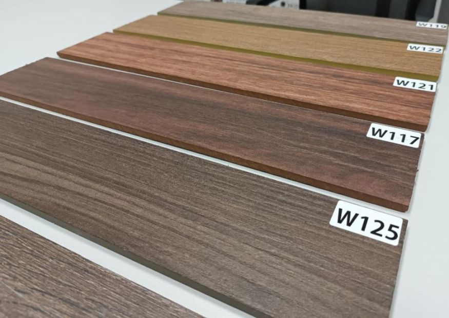 Фиброцементный сайдинг SidWood с древесной текстурой W-103 Клик купить в Донецке