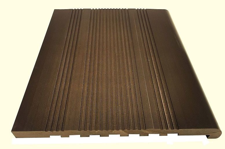 Ступени из ДПК NanoWood - Шоколад, 20 мм, полнотелые купить в Донецке