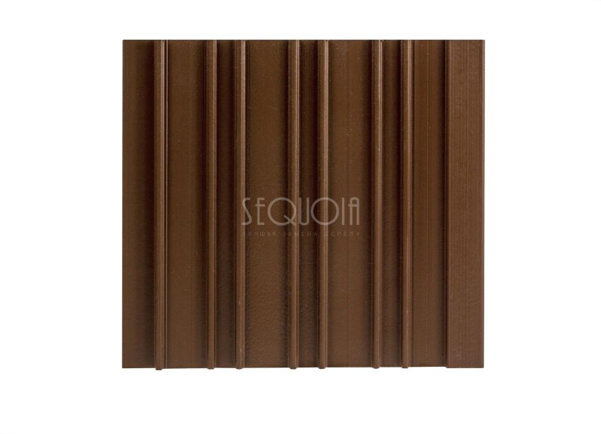 Доска фасадная SEQUOIA co-extrusion Коричневая купить в Донецке