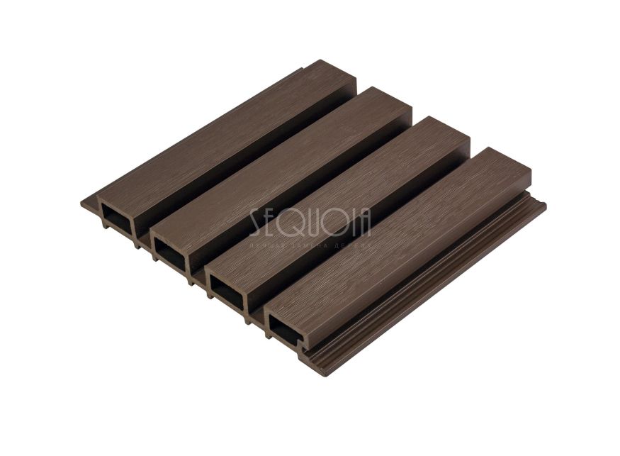 Доска фасадная SEQUOIA co-extrusion Коричневая купить в Донецке