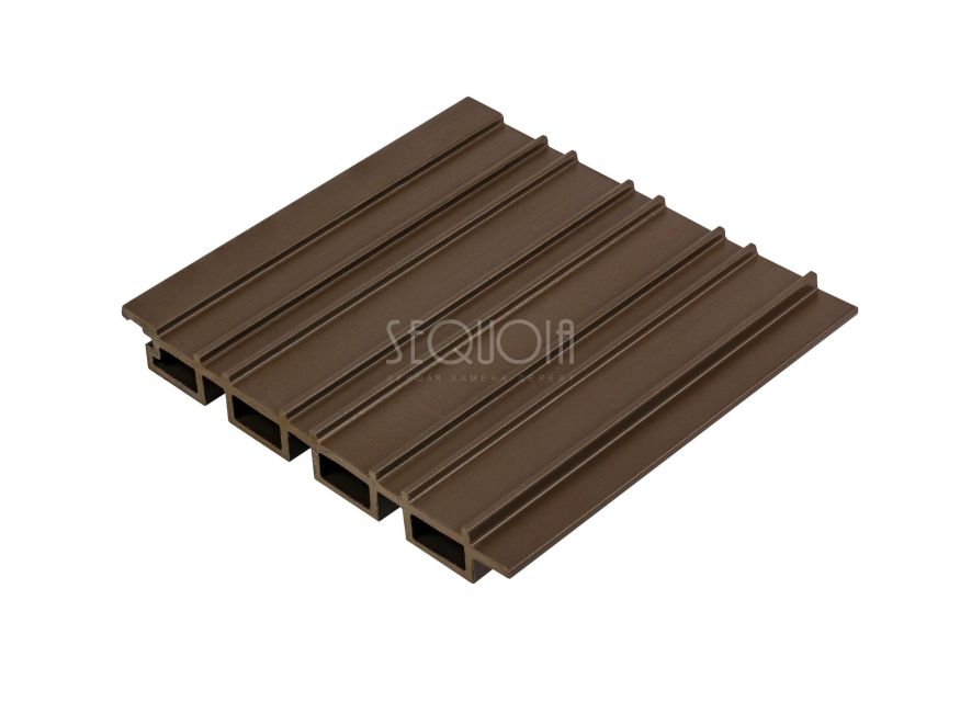 Доска фасадная SEQUOIA co-extrusion Коричневая купить в Донецке