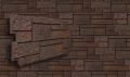 Фасадная панель VOX Sandstone (Сандстоун) в темно-коричневом цвете купить в Донецке
