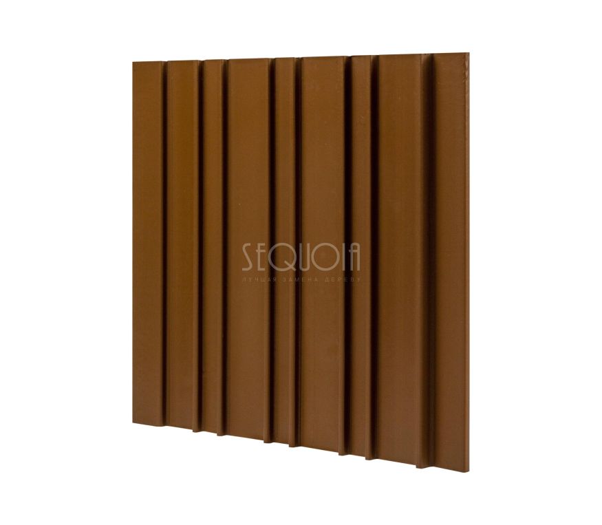 Доска фасадная SEQUOIA co-extrusion Светло-коричневая купить в Донецке