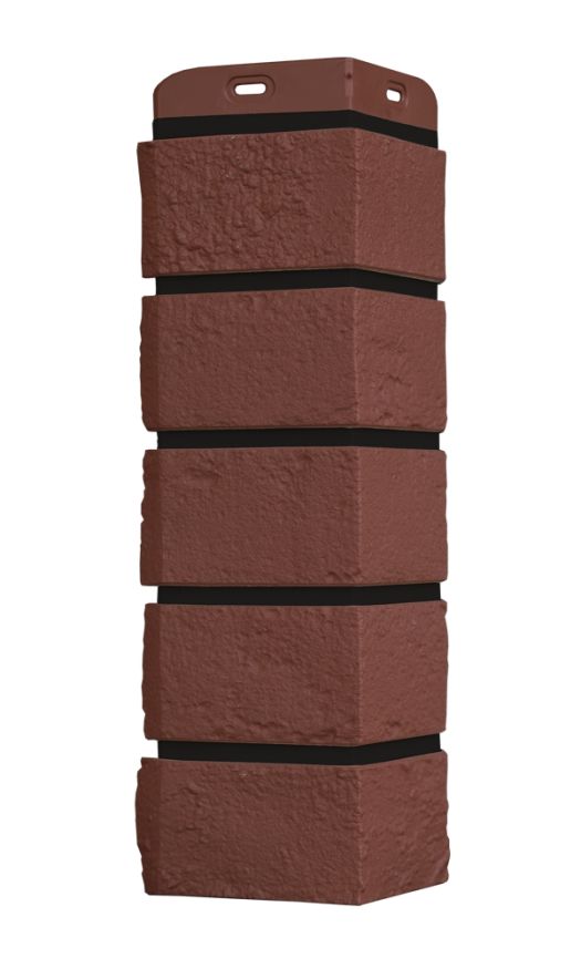 Угол наружный Grand Line, Состаренный кирпич Design Plus, Корица (Черный шов) купить в Донецке