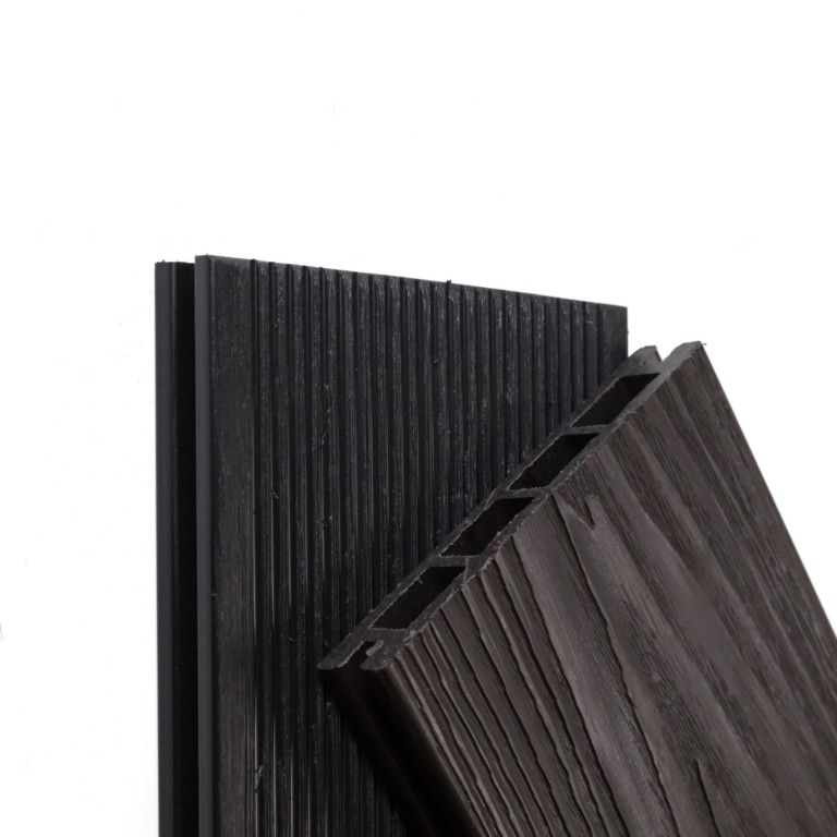Террасная доска Экодекинг Титан 3D, Антрацит купить в Донецке