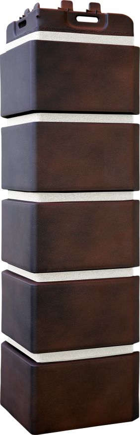 Угол наружный Grand Line, Клинкерный кирпич Design Plus, Кофе с белым швом купить в Донецке