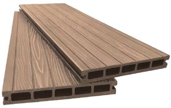 Террасная доска ДПК 3D Ай-Техплас 160x22, цвет какао купить в Донецке