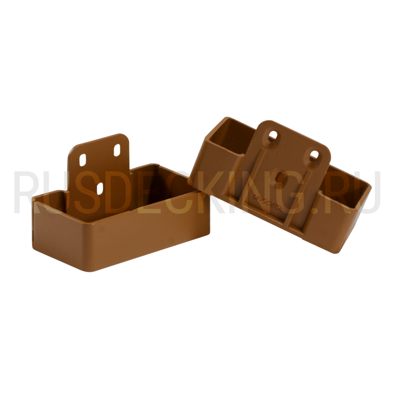 Комплект крепления перил прямое RusDecking Unodeck Орех купить в Донецке