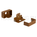 Комплект крепления перил прямое RusDecking Unodeck Орех купить в Донецке