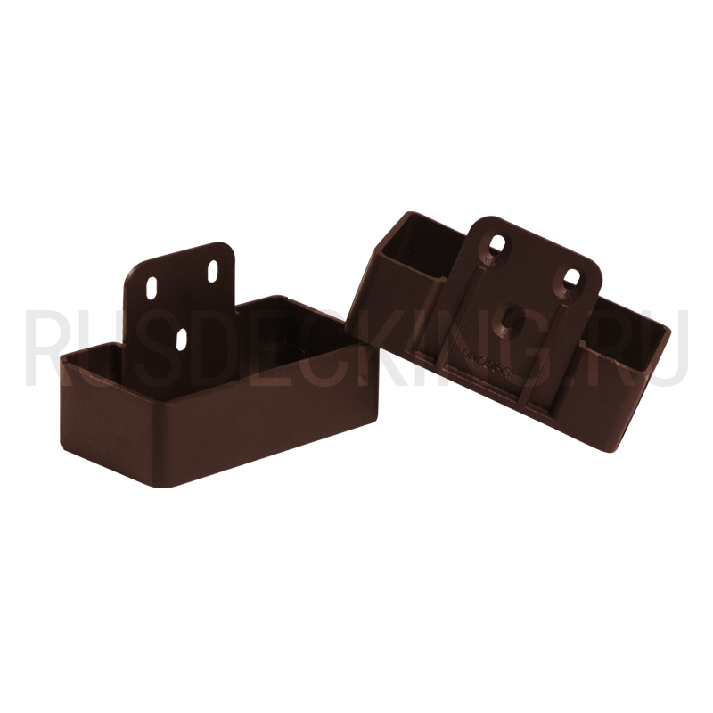 Комплект крепления перил прямое RusDecking Unodeck Венге купить в Донецке
