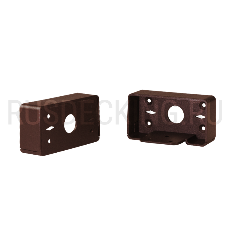 Комплект крепления перил прямое RusDecking Unodeck Венге купить в Донецке