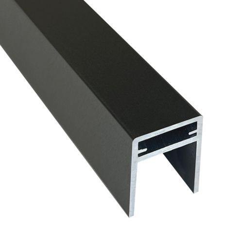 Алюминиевый П-профиль EasyDecking Черное дерево купить в Донецке