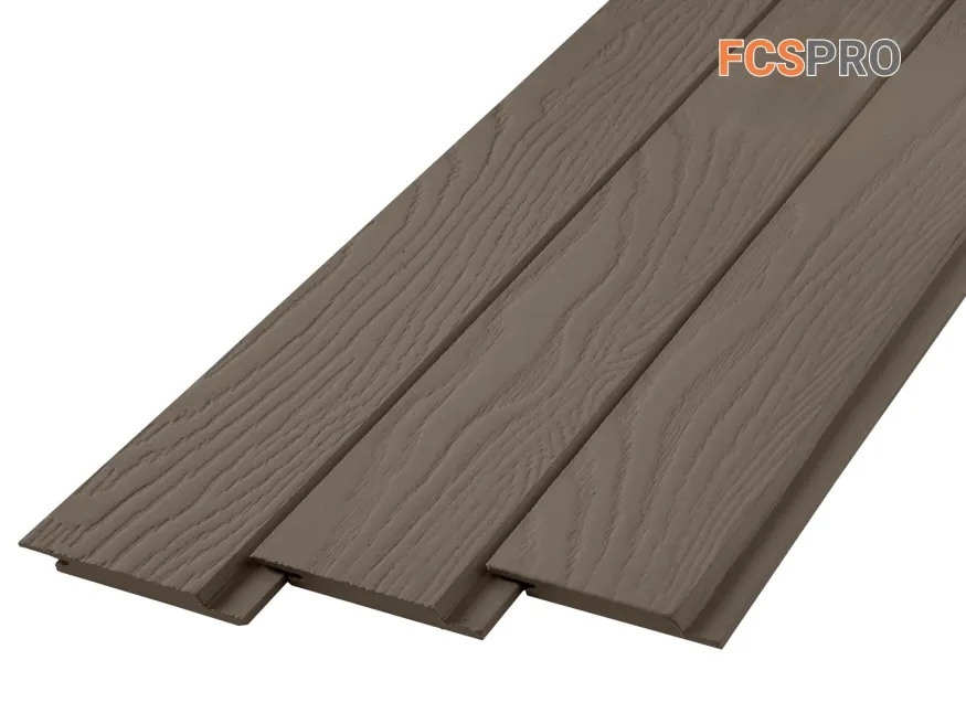 Фиброцементный сайдинг FCSPRO Click Shtil F64 (Серая глина) купить в Донецке