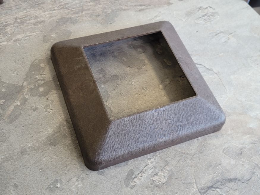 Крышка нижняя для ограждения ДПК Latitudo 3D купить в Донецке