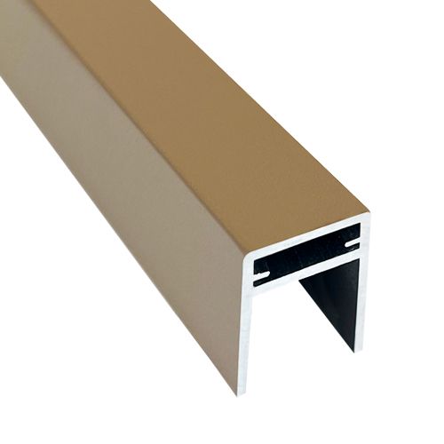 Алюминиевый П-профиль EasyDecking Дуб купить в Донецке