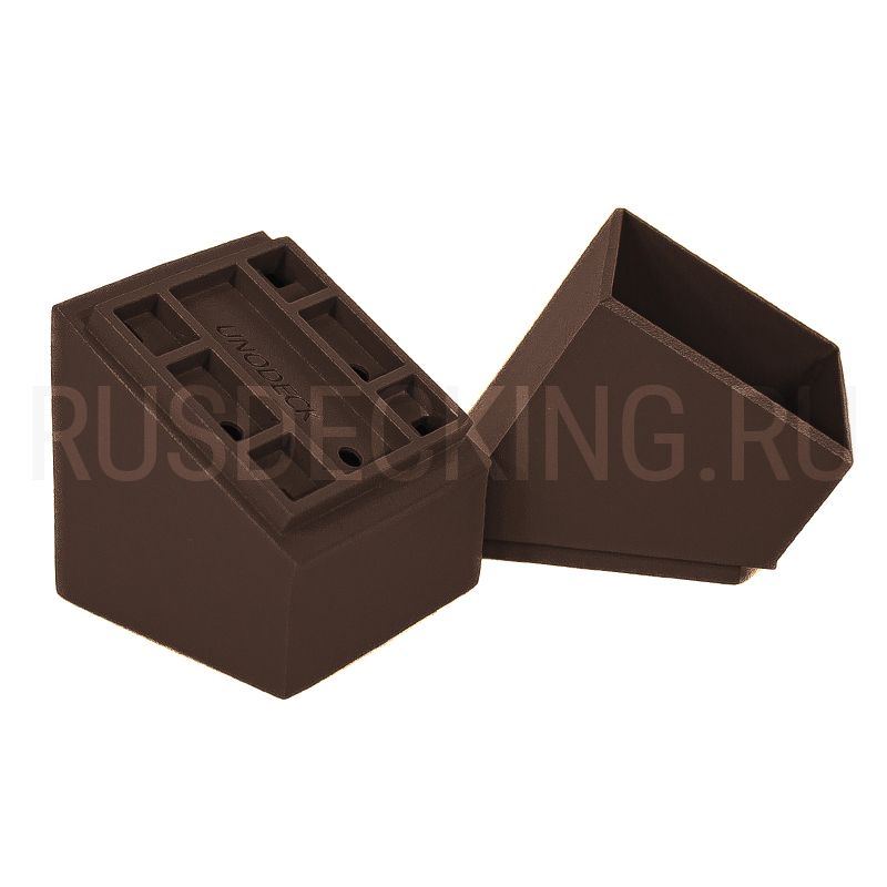 Крепление балясины наклонное RusDecking Unodeck Венге купить в Донецке