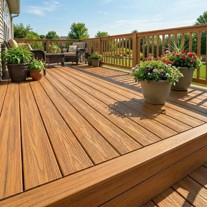 Террасная доска ДПК GardenParkett Табула, Бук купить в Донецке
