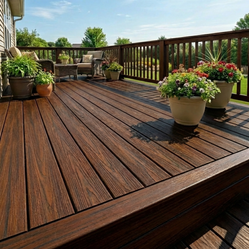 Террасная доска ДПК GardenParkett Табула, Венге купить в Донецке