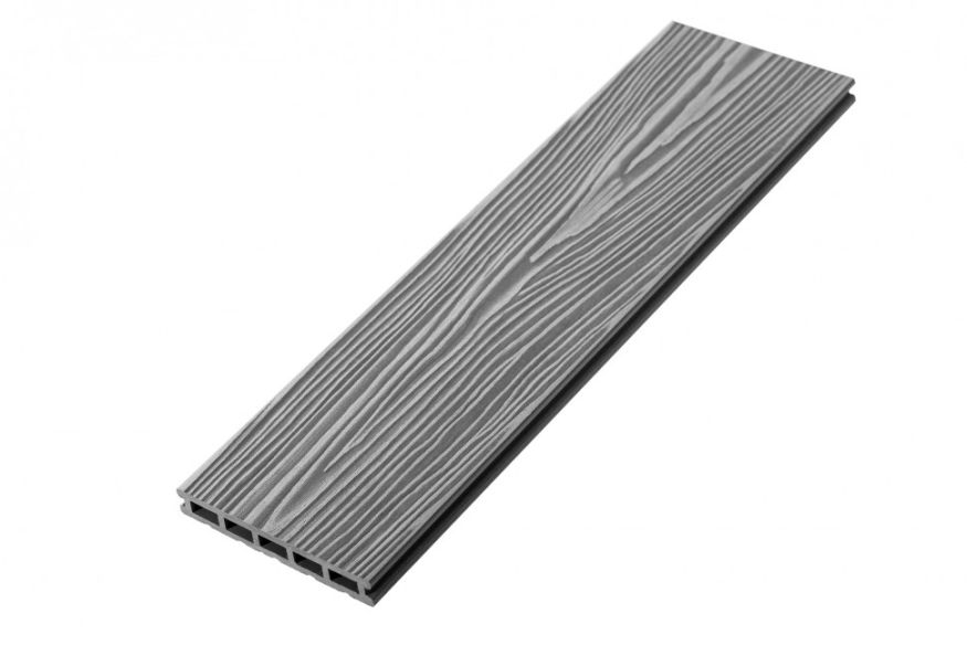 Террасная доска ДПК RusDecking Unodeck Mogano - Серый купить в Донецке