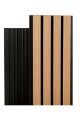 Реечная фасадная панель Ecodecking Скай Коэкструзия Бук купить в Донецке