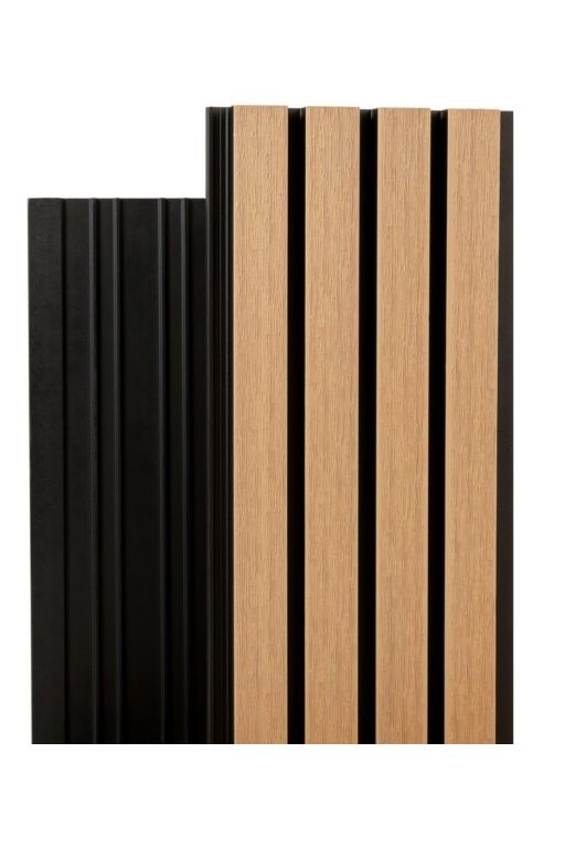 Реечная фасадная панель Ecodecking Скай Коэкструзия Бук купить в Донецке
