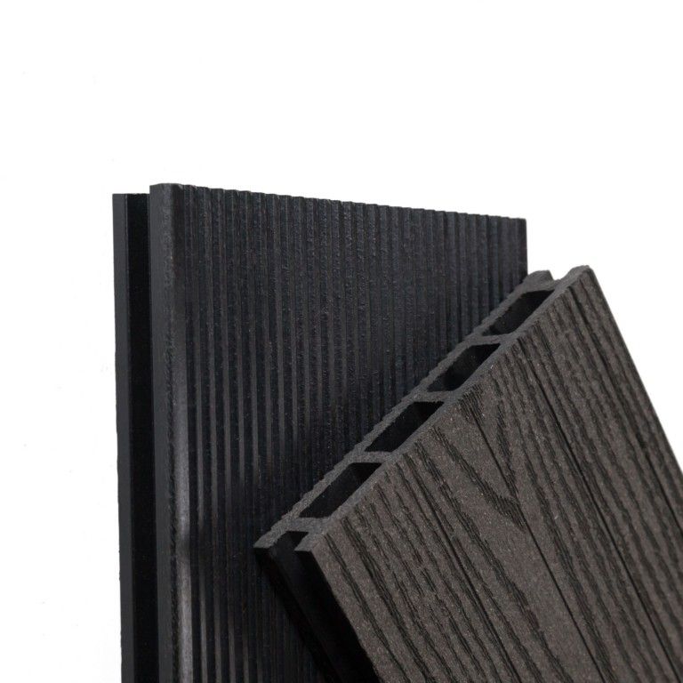 Террасная доска Ecodecking Техно плюс Графит купить в Донецке