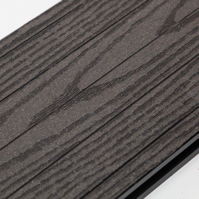 Террасная доска Ecodecking Техно плюс Графит купить в Донецке