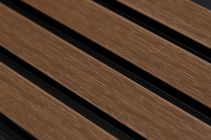 Реечная фасадная панель Ecodecking Скай Коэкструзия Тик купить в Донецке