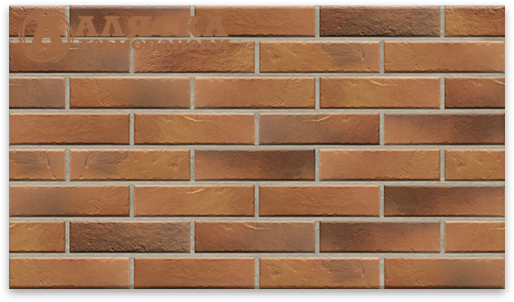 Фасадные термопанели Аляска 25. Retro brick curry купить в Донецке