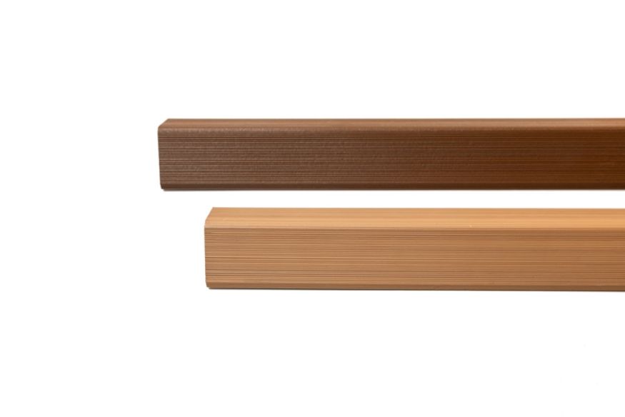Уголок торцевой Ecodecking Скай коэкструзия Бук купить в Донецке