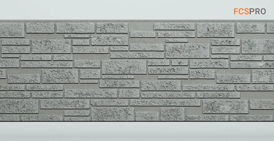 Фиброцементные панели FCS Simple АА1 (под камень) купить в Донецке