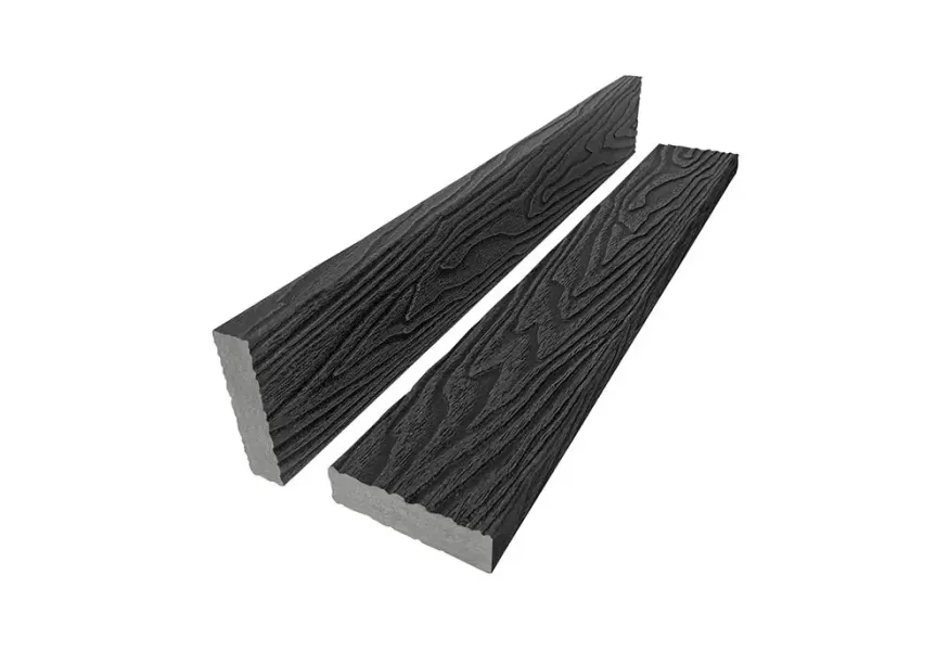 Брус лавочный 3D-тиснение 20×80 — Графит купить в Донецке