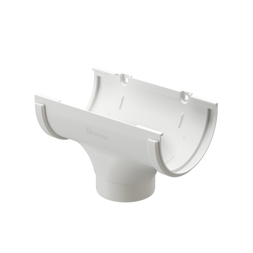 Воронка водосточная Docke Standard, белая купить в Донецке