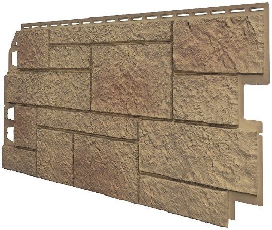 Фасадная панель VOX Sandstone (Сандстоун) светло-коричневого цвета купить в Донецке