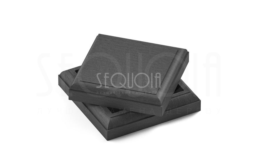Комплект крышки и юбки для столба SEQUOIA GRAY купить в Донецке