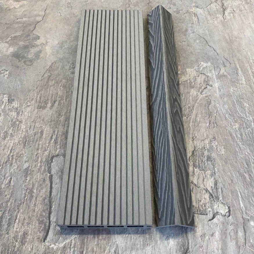 Террасная доска ДПК EasyDecking, Wood-X, Серый купить в Донецке