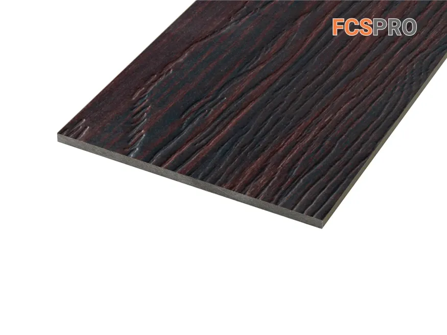 Фиброцементная панель FCSPRO Decor Wood Обожженное дерево купить в Донецке